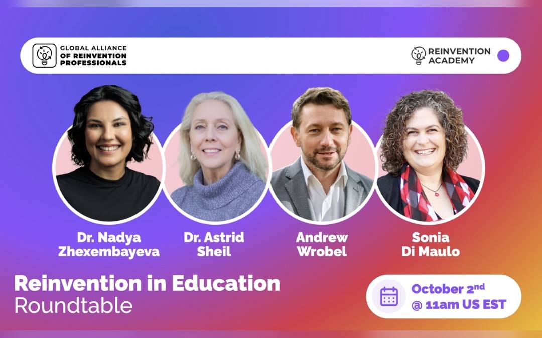 Andrew Wrobel announced among the speakers of the Reinvention in Education Roundtable